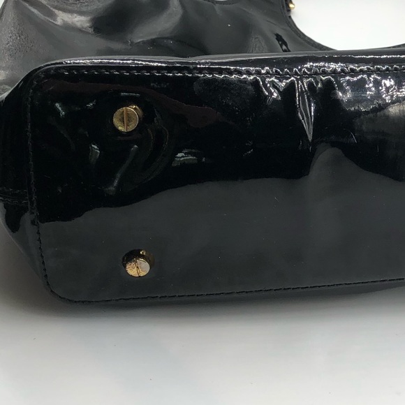 Tory Burch Bombe Patent Leather Tote - Picture 10 of 12